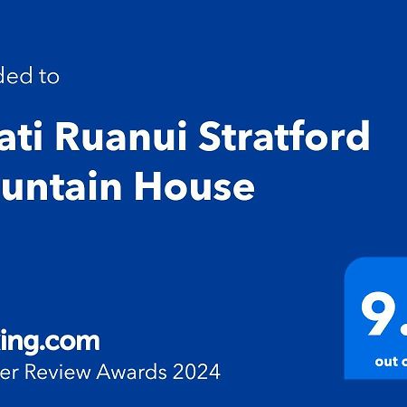 Ngati Ruanui Stratford Mountain House Hotell Exteriör bild